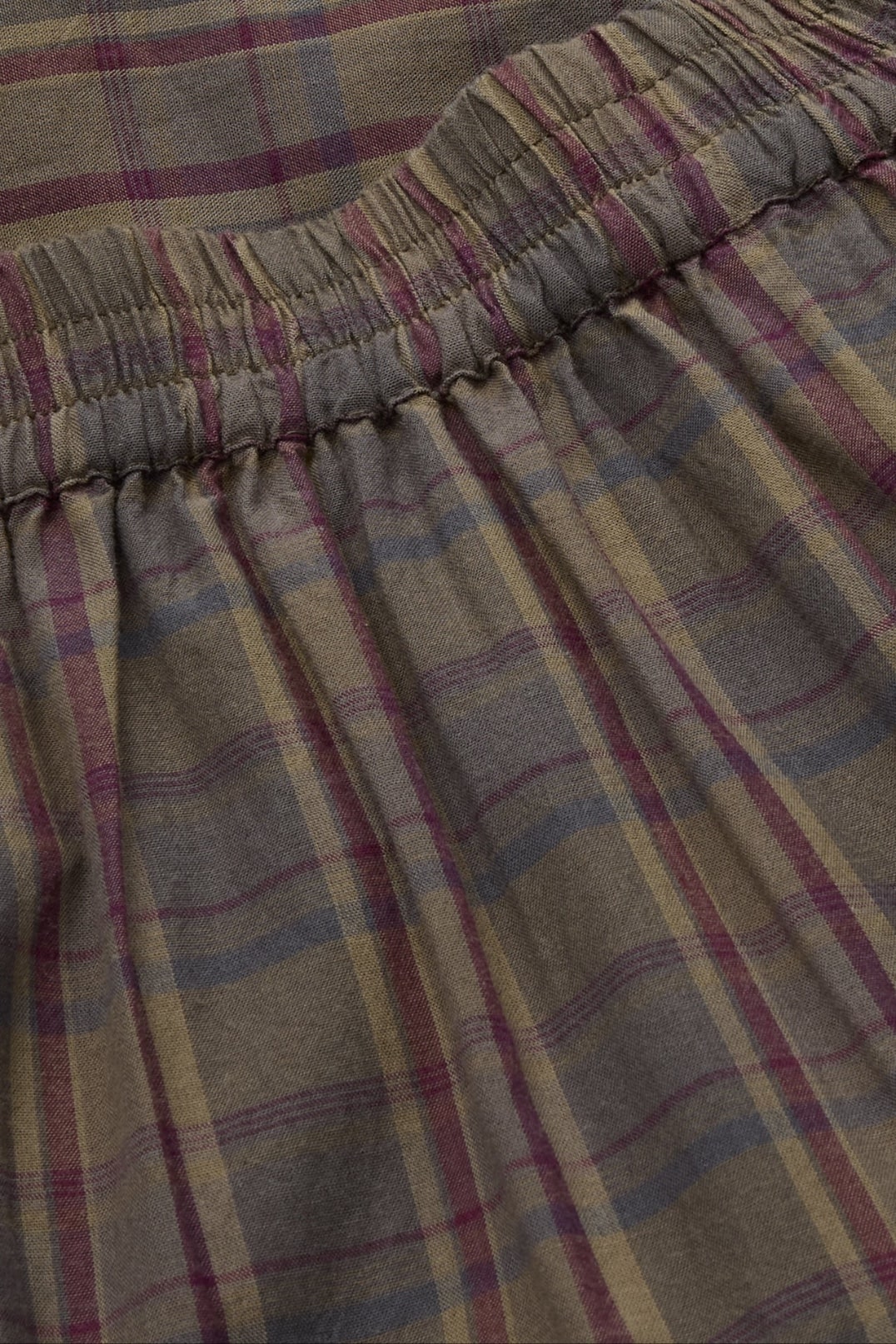 LILI SKIRT, green/red check - Image 3