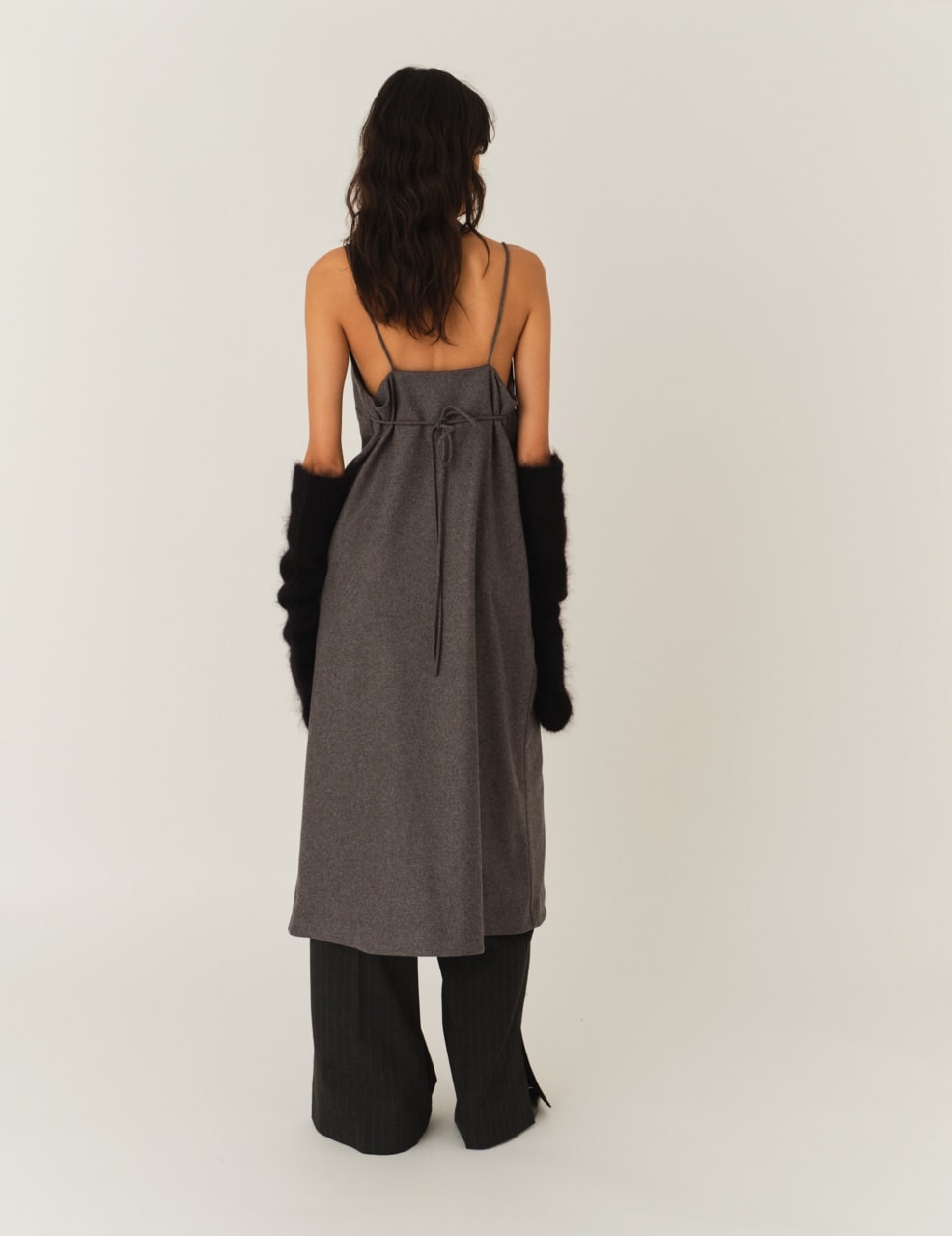 MITCH DRESS, grey melange - Image 2