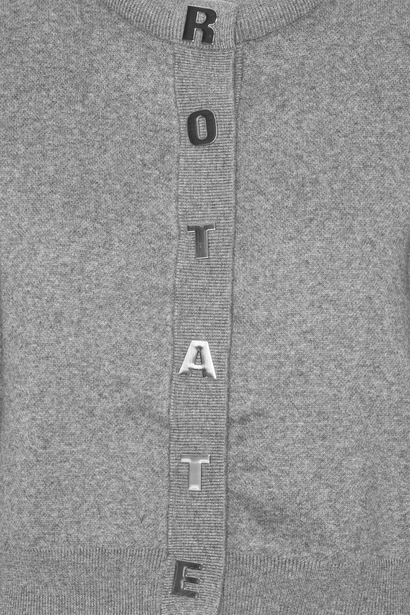 FIRM KNIT CARDIGAN, grey - Image 3