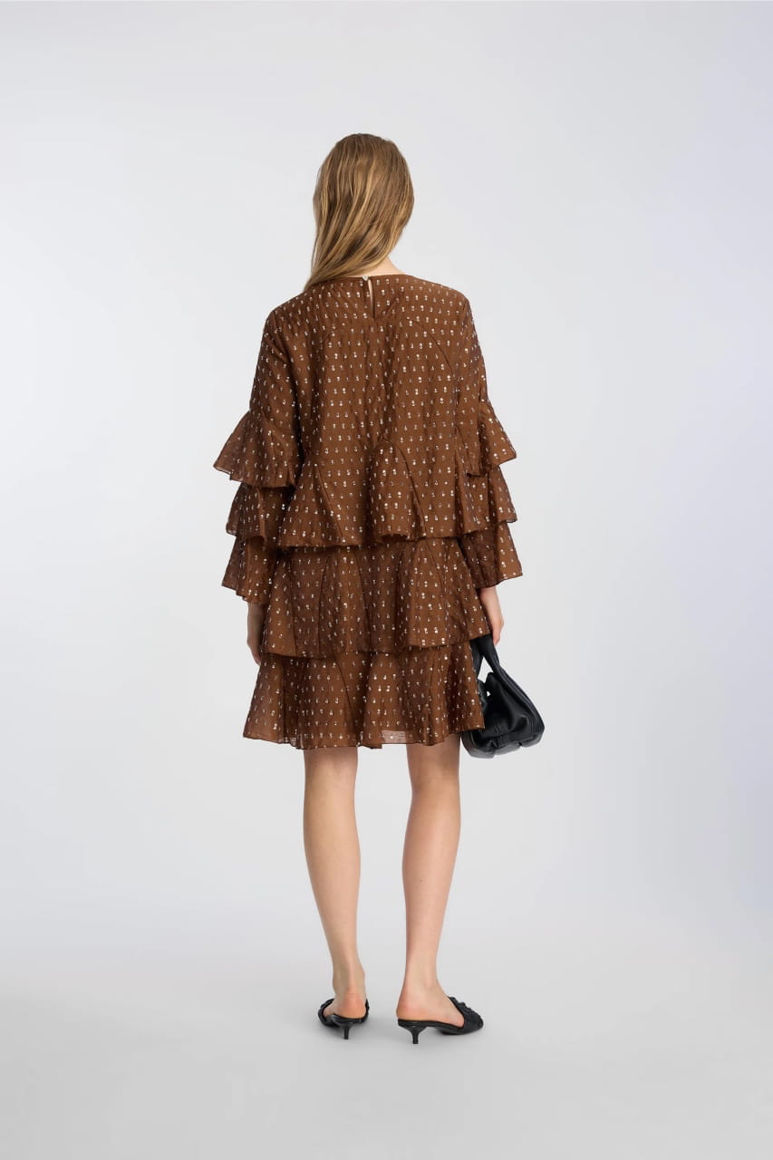 BRAZOS DRESS, mocca - Image 3