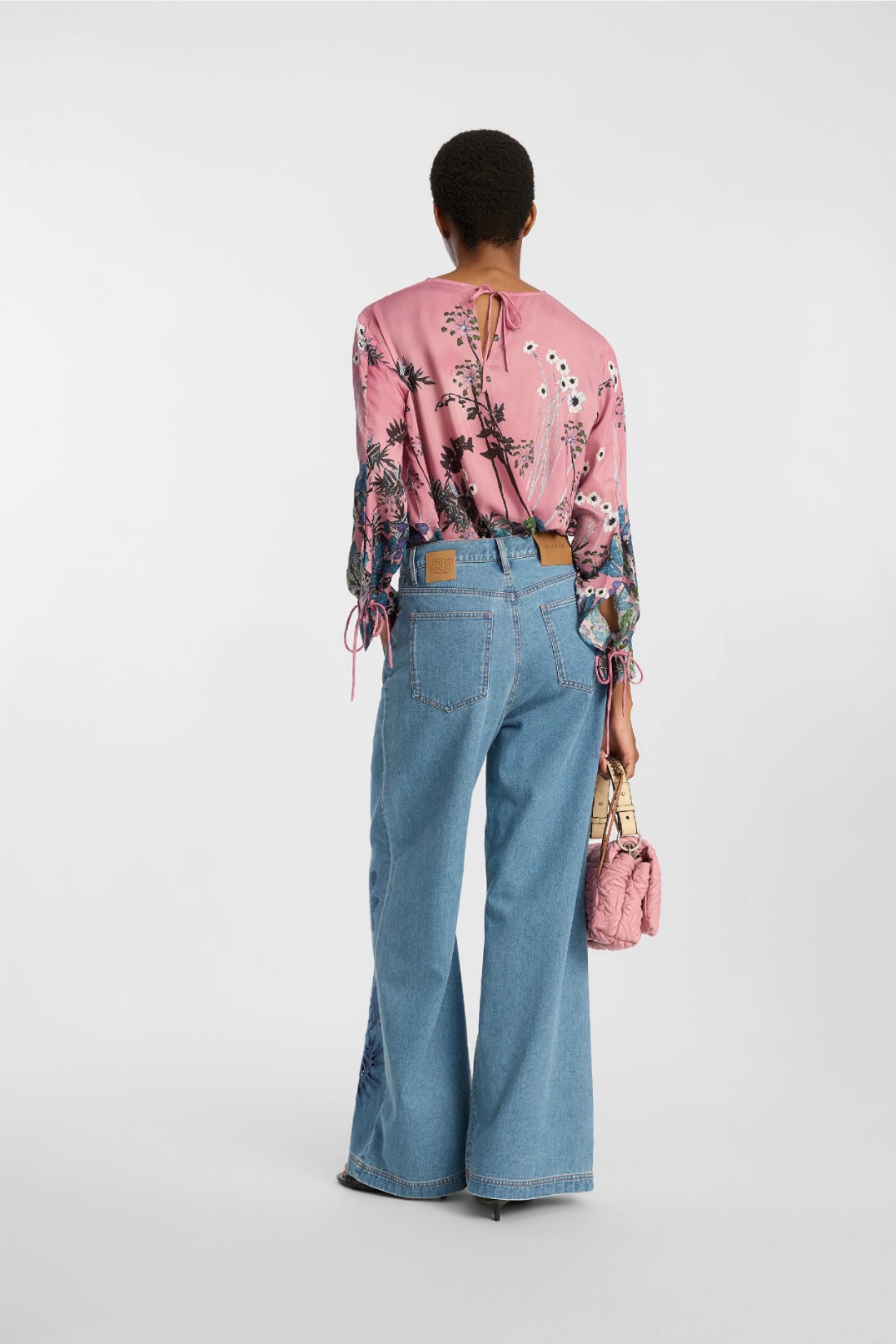 BASILIA TOP, print berry - Image 2