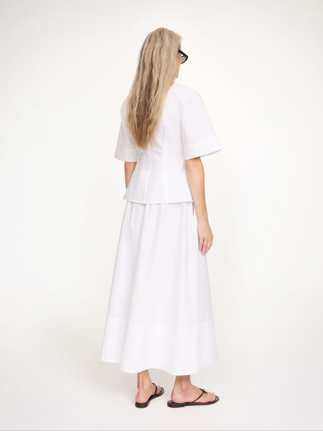 LEO ORGANIC COTTON SHIRT, pure white - Image 3