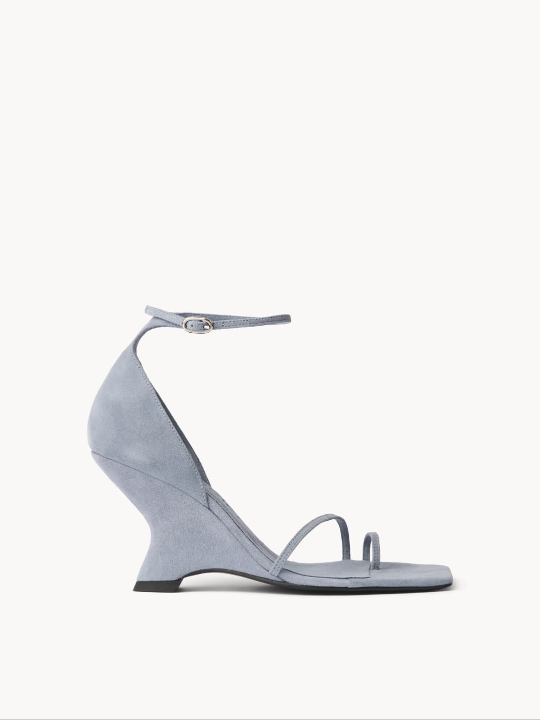 THE SAMBA SUEDE SANDALS, sky blue - Image 2