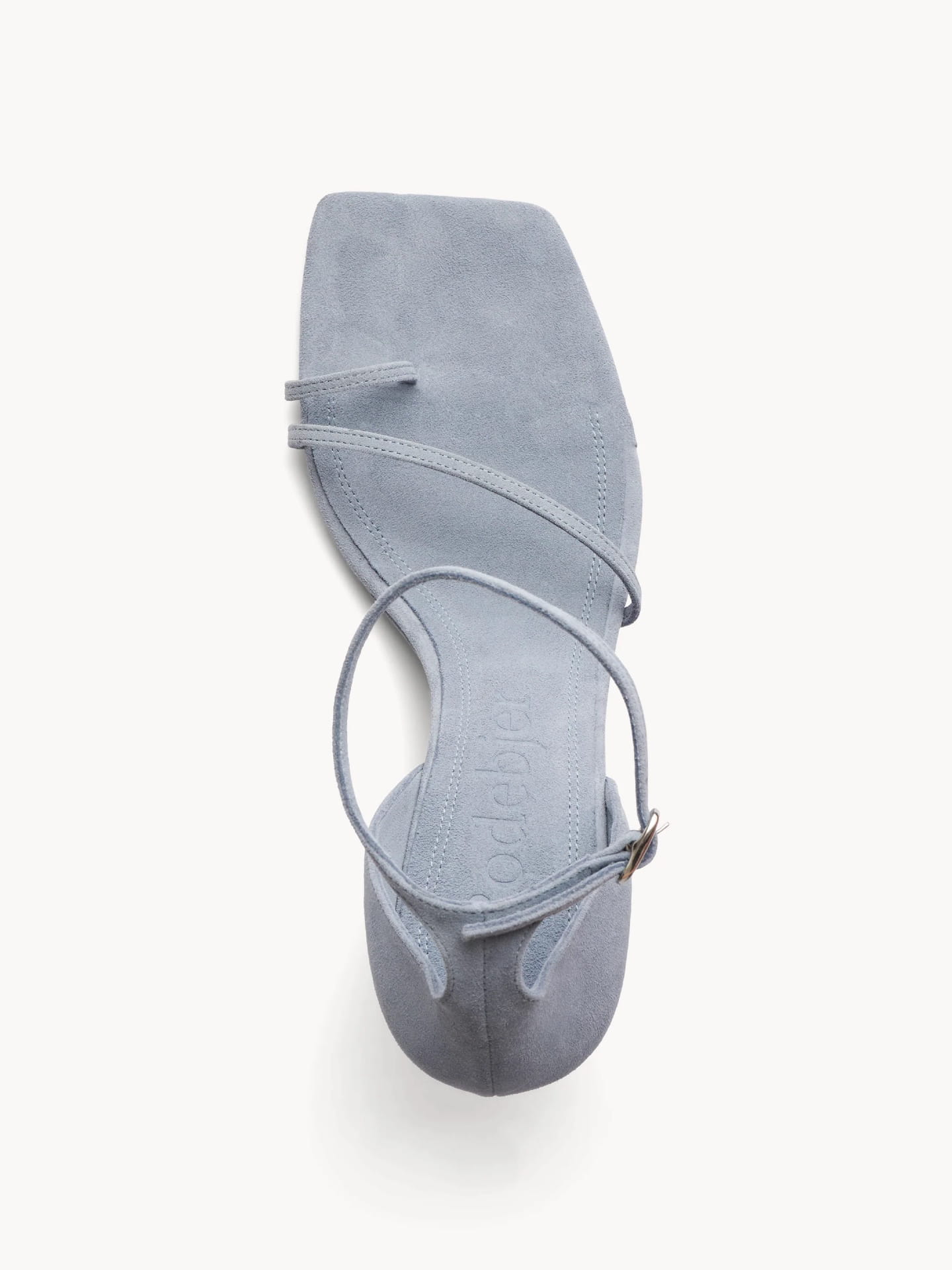 THE SAMBA SUEDE SANDALS, sky blue - Image 3